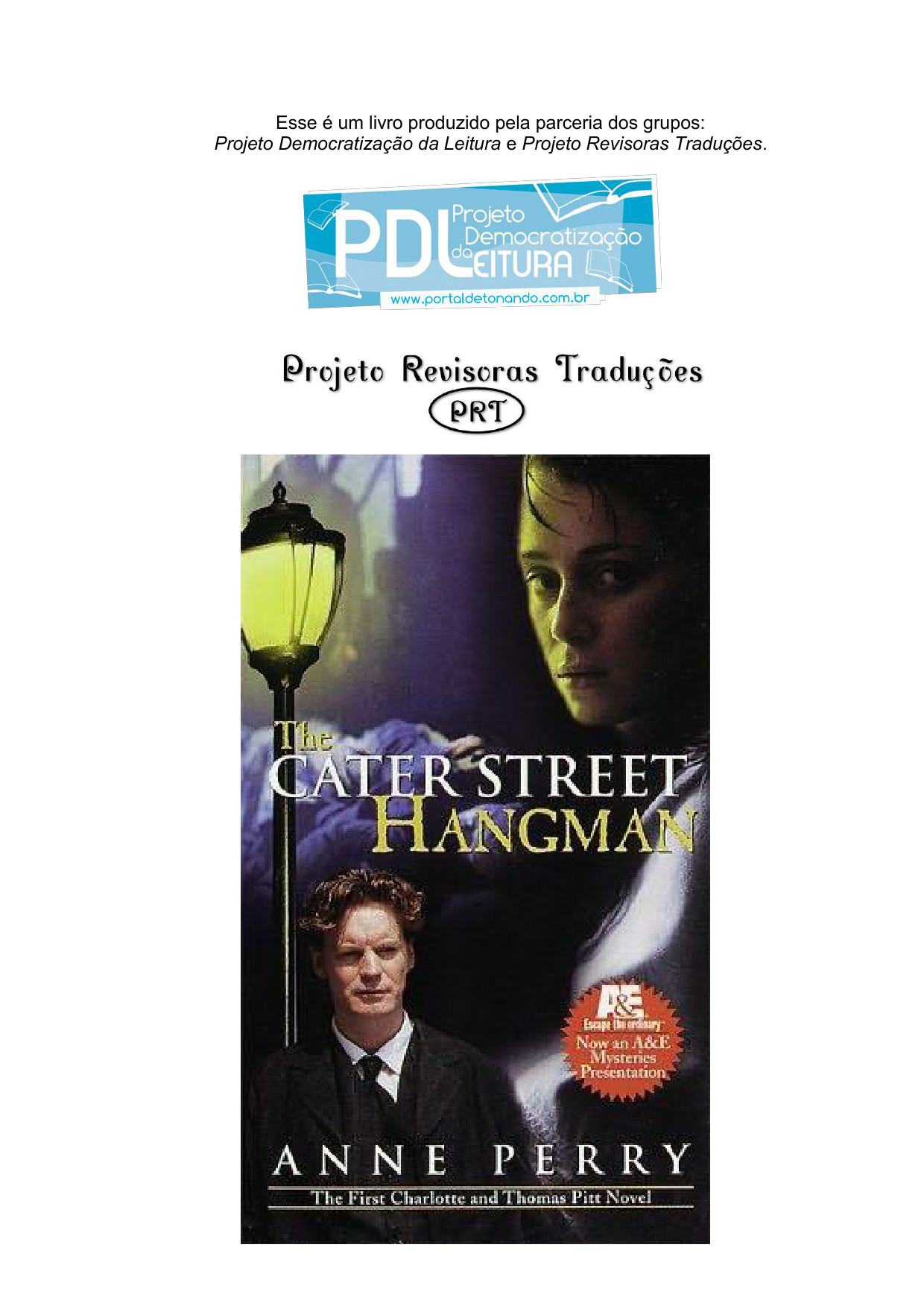 Anne Perry - Série Pitt 01