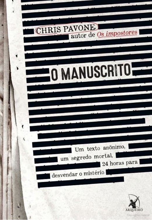 O manuscrito: Um texto anônimo, um segredo mortal, 24 horas para desvendar o mistério
