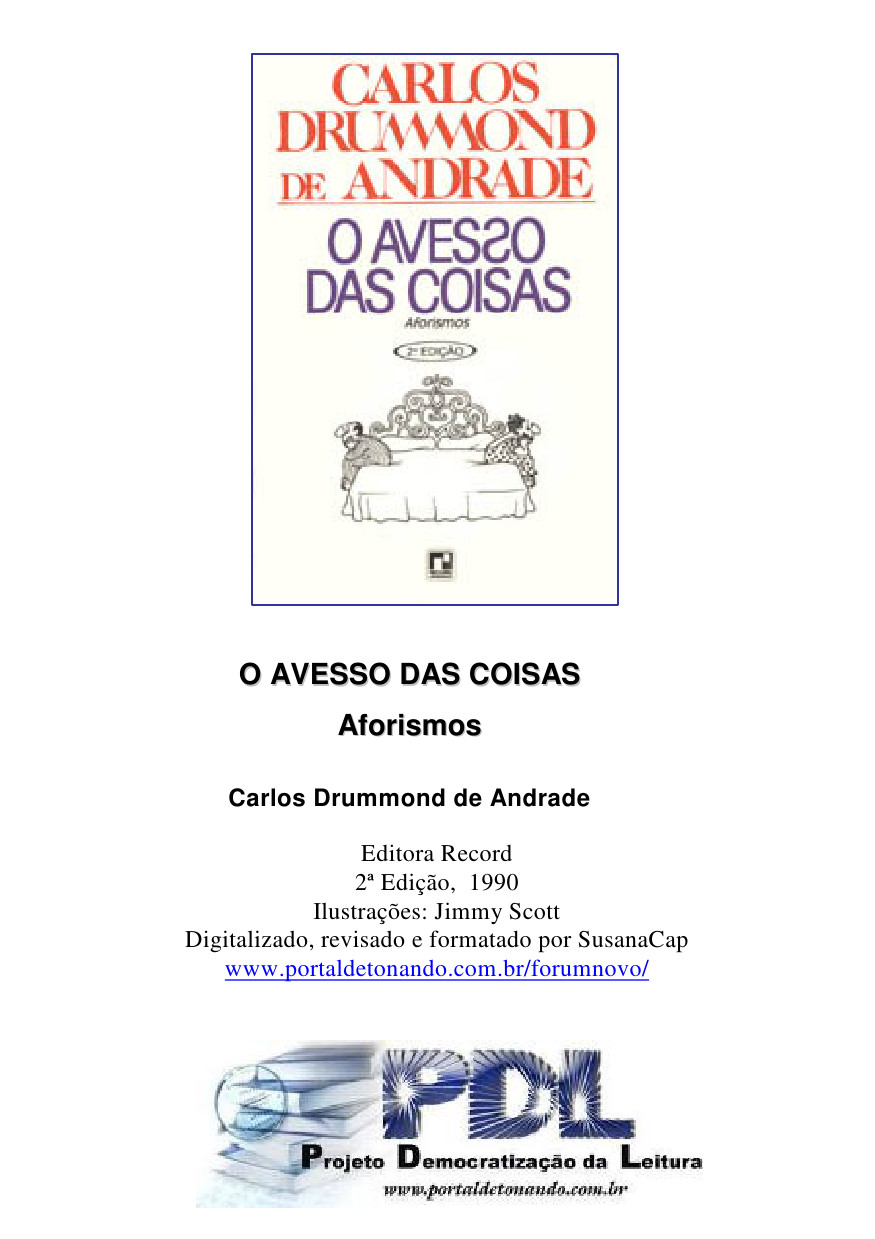 O Avesso das Coisas