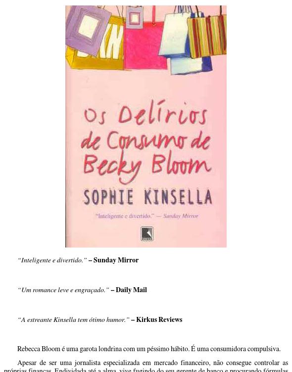 Os Delírios de Consumo de Becky Bloom