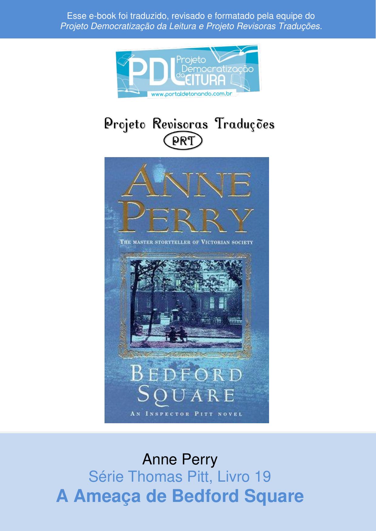 Anne Perry - Serie Pitt 19