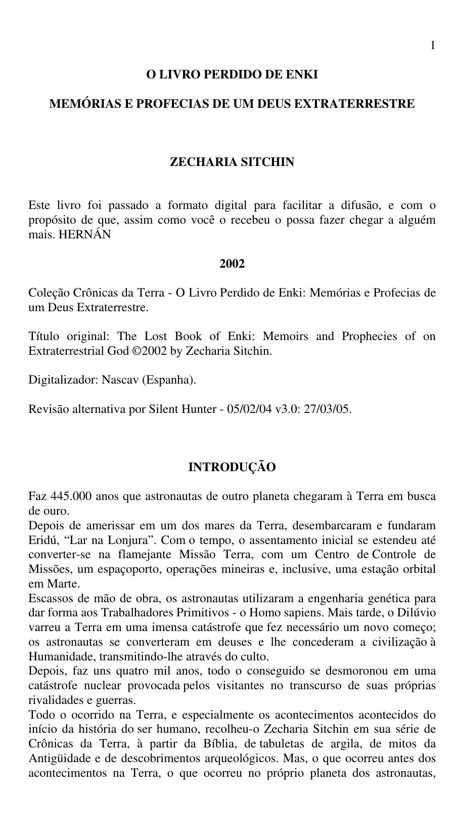 o livro perdido de enki