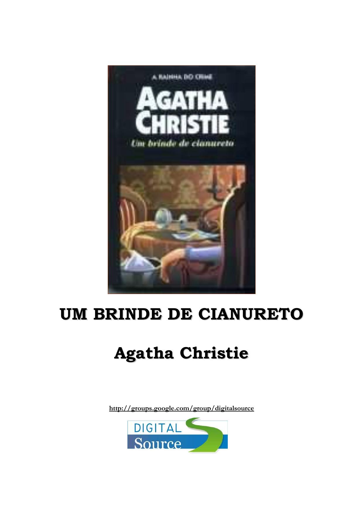 AGATHA CHRISTIE - Um Brinde de Cianureto (pdf)(rev)