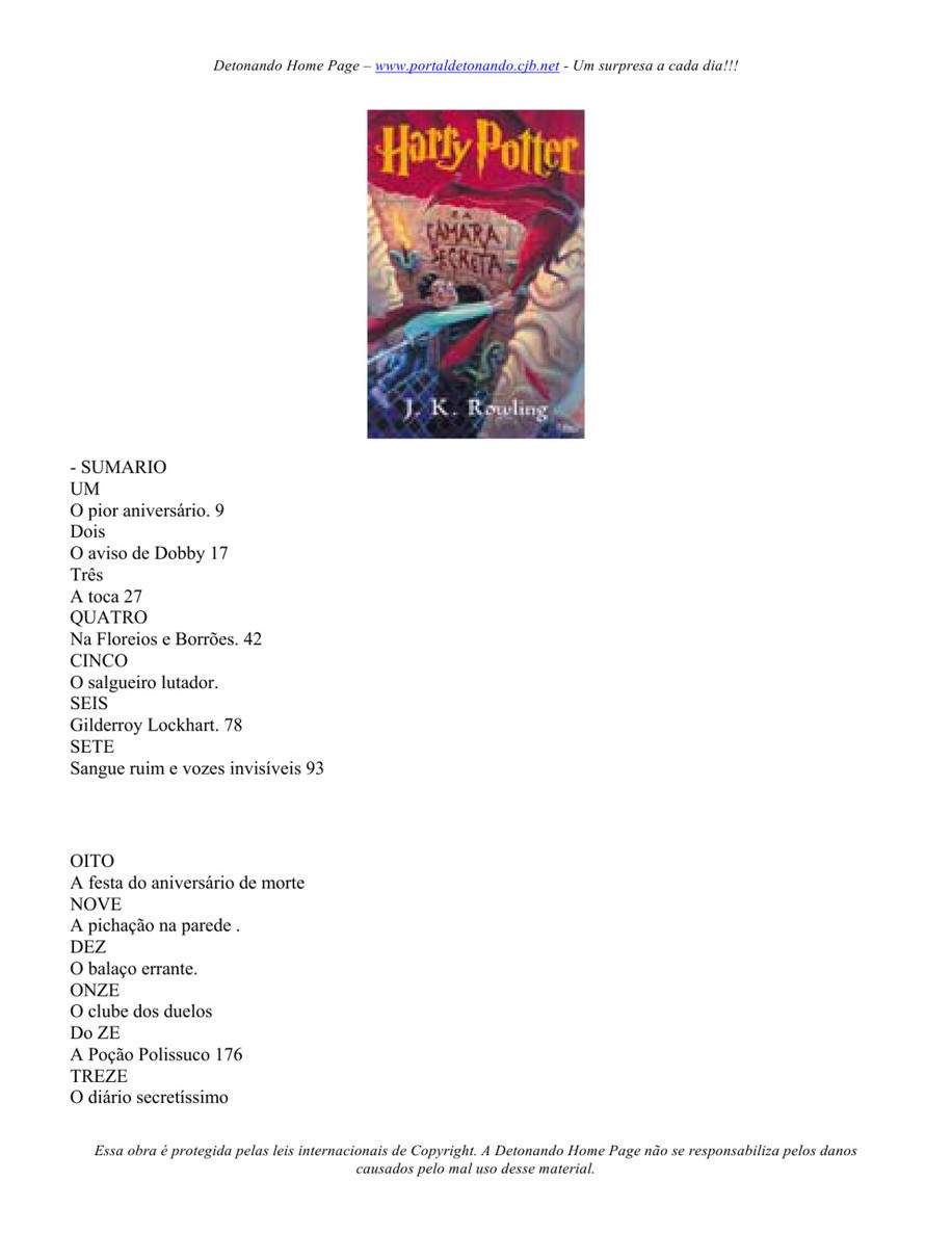 Harry Potter e a Câmara Secreta