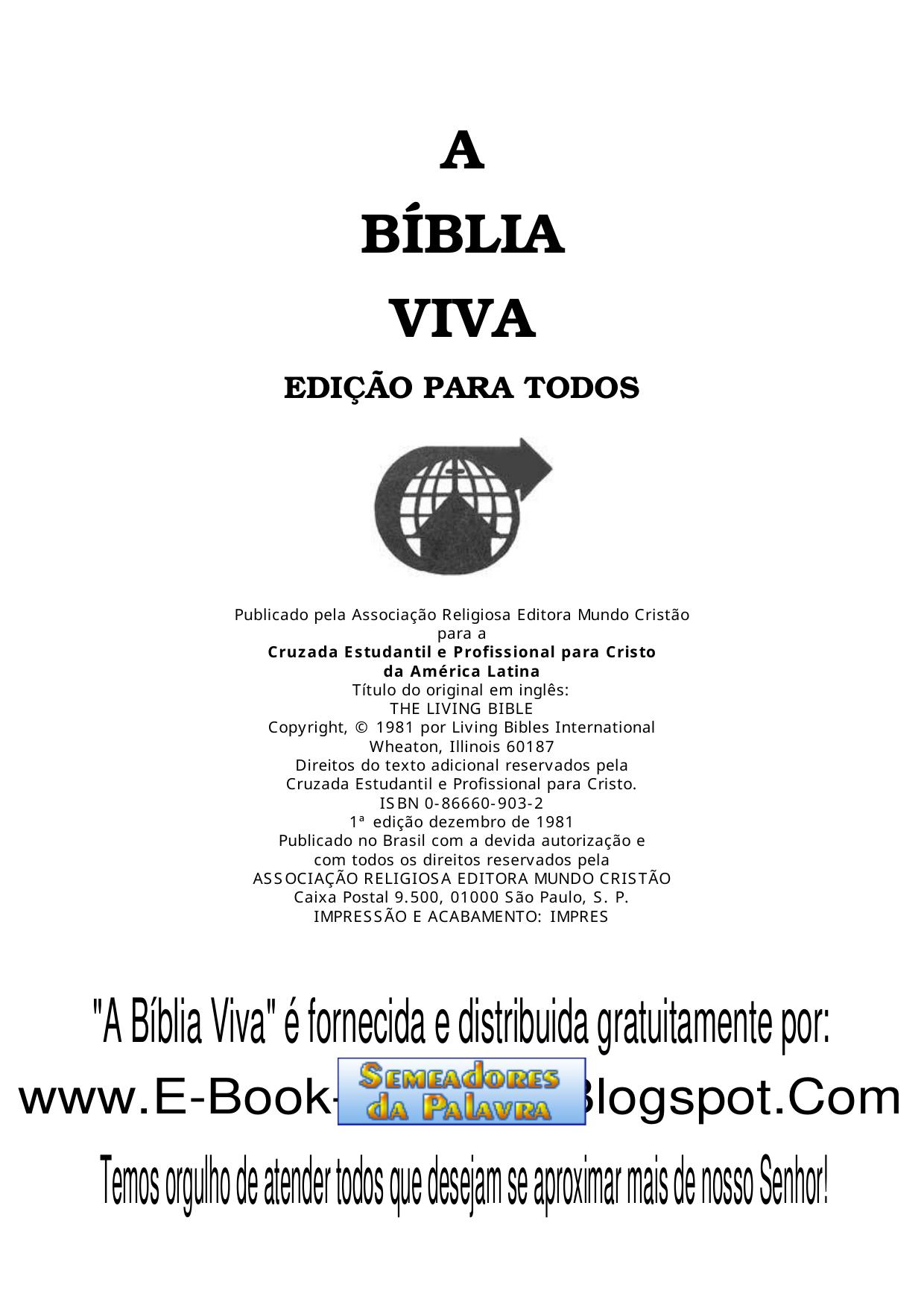 A BÍBLIA VIVA