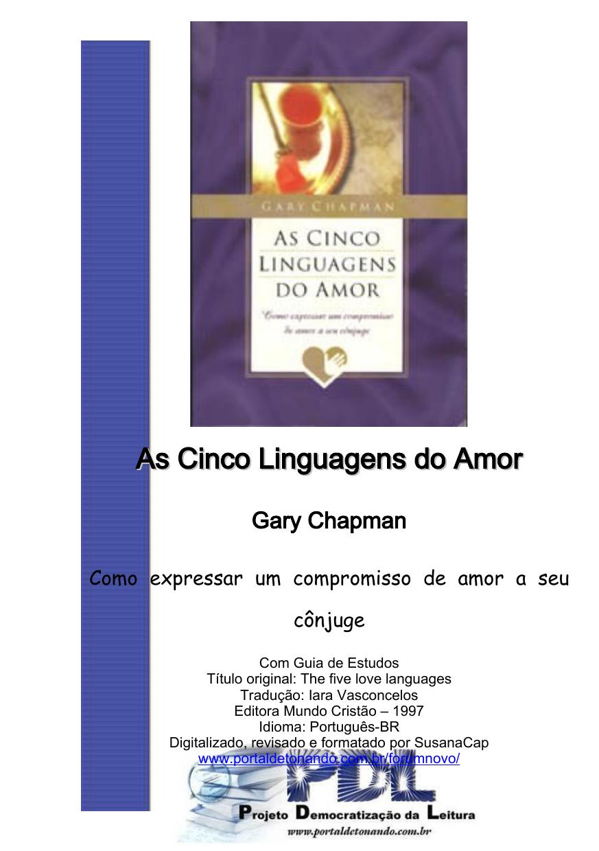As Cinco Linguagens do Amor