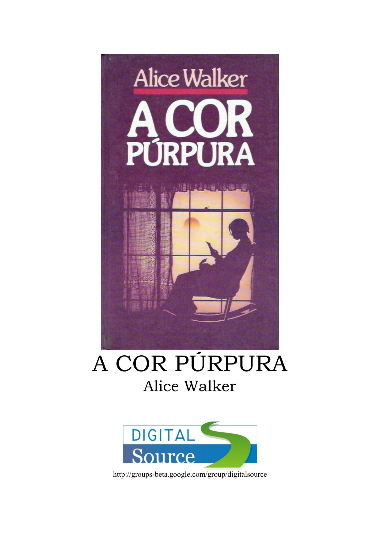 Microsoft Word - A Cor Púrpura - Alice Walker_Revisado.doc