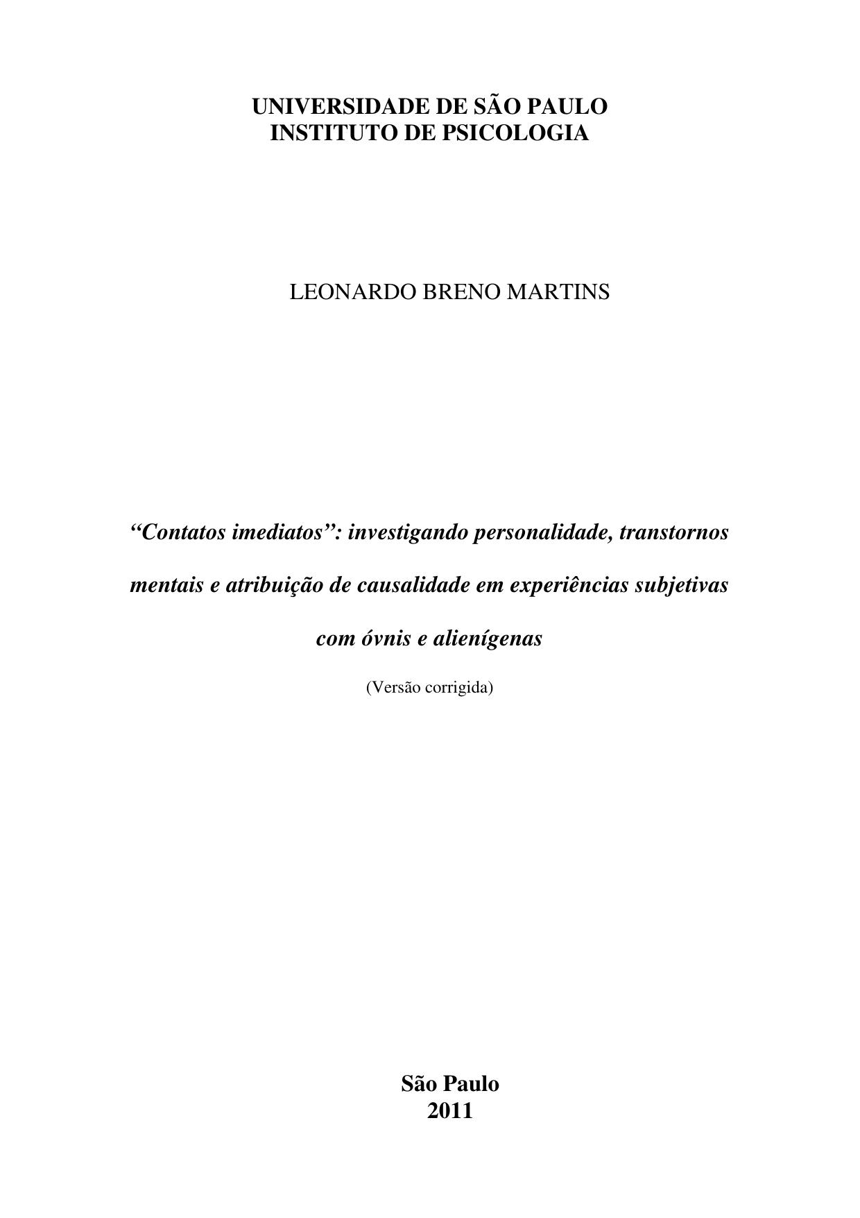 dissertacao mestrado psicologia e ovnis CAPA CORRIGIDA SEM PARENTESES