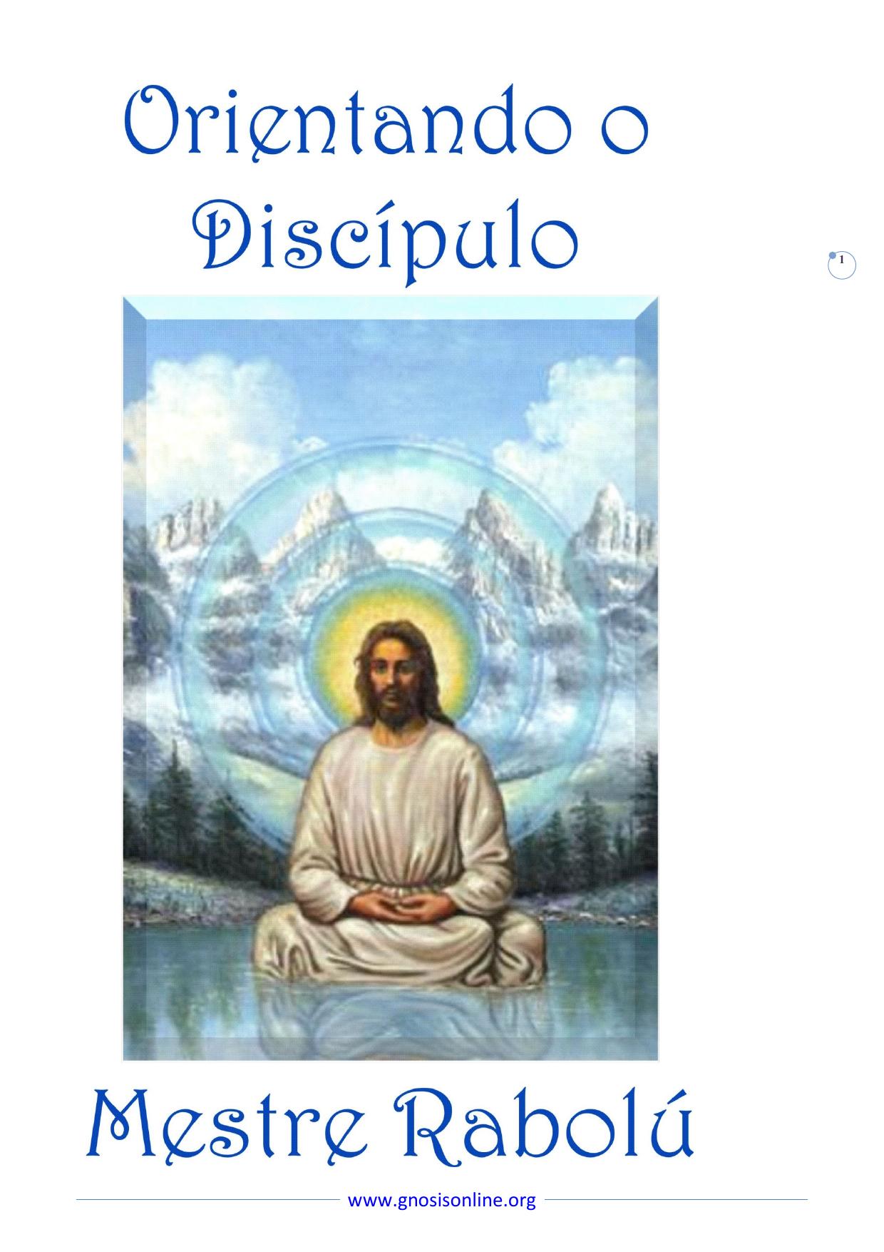 ORIENTANDO O DISCIPULO