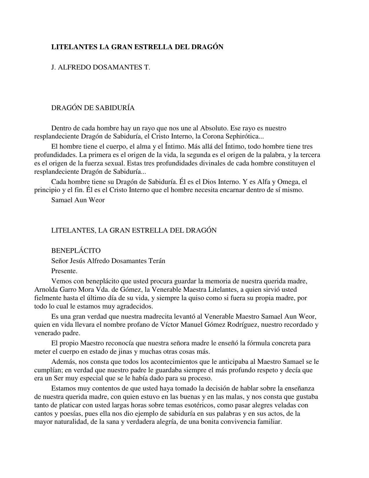 LITELANTES LA GRAN ESTRELLA DEL DRAGÓN