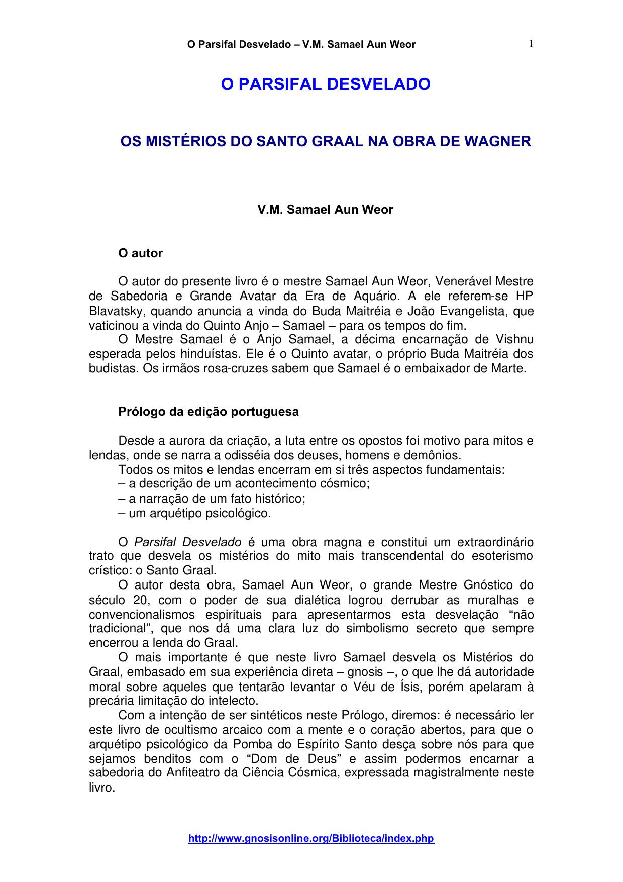 Microsoft Word - Parsifal.doc