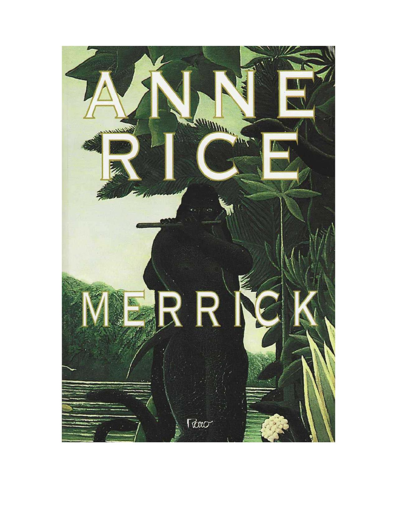 Microsoft Word - Anne Rice - Crônicas vampirescas VII - Merrick