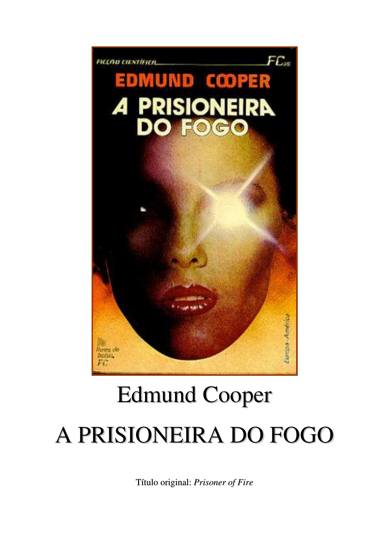 Edmund Cooper - A Prisioneira do fogo (pdf)(rev)