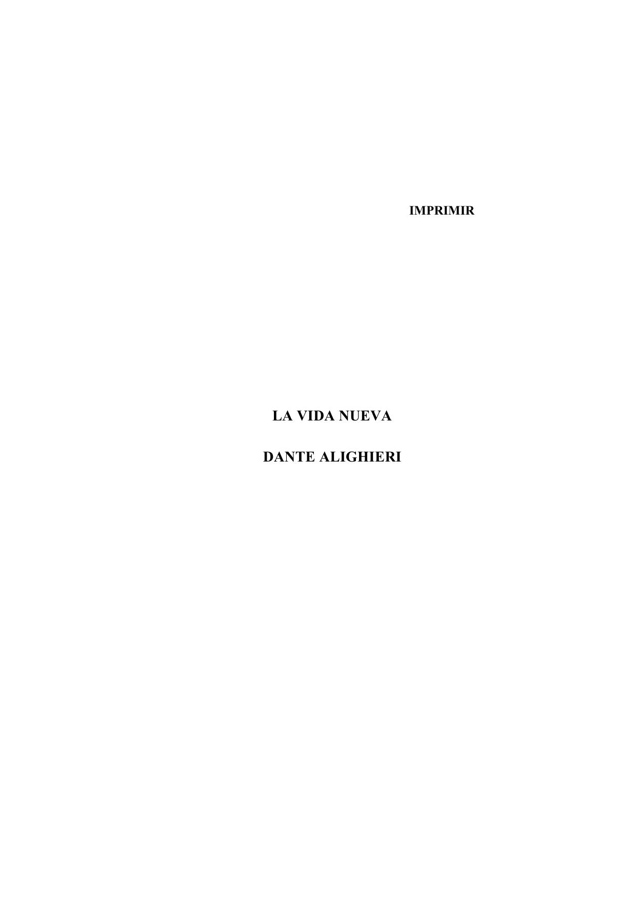 Alighieri, Dante - La vida nuev.PDF