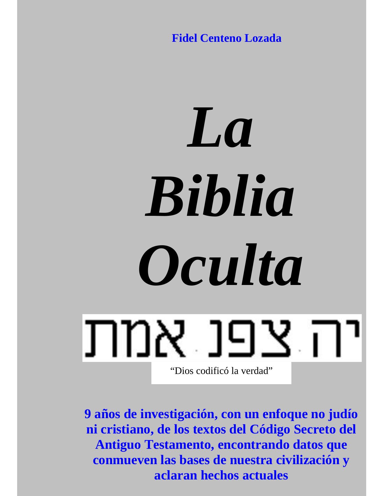 Microsoft Word - La Biblia Oculta