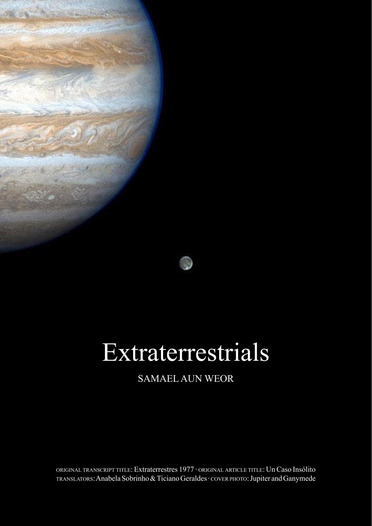 Extraterrestrials - Samael Aun Weor