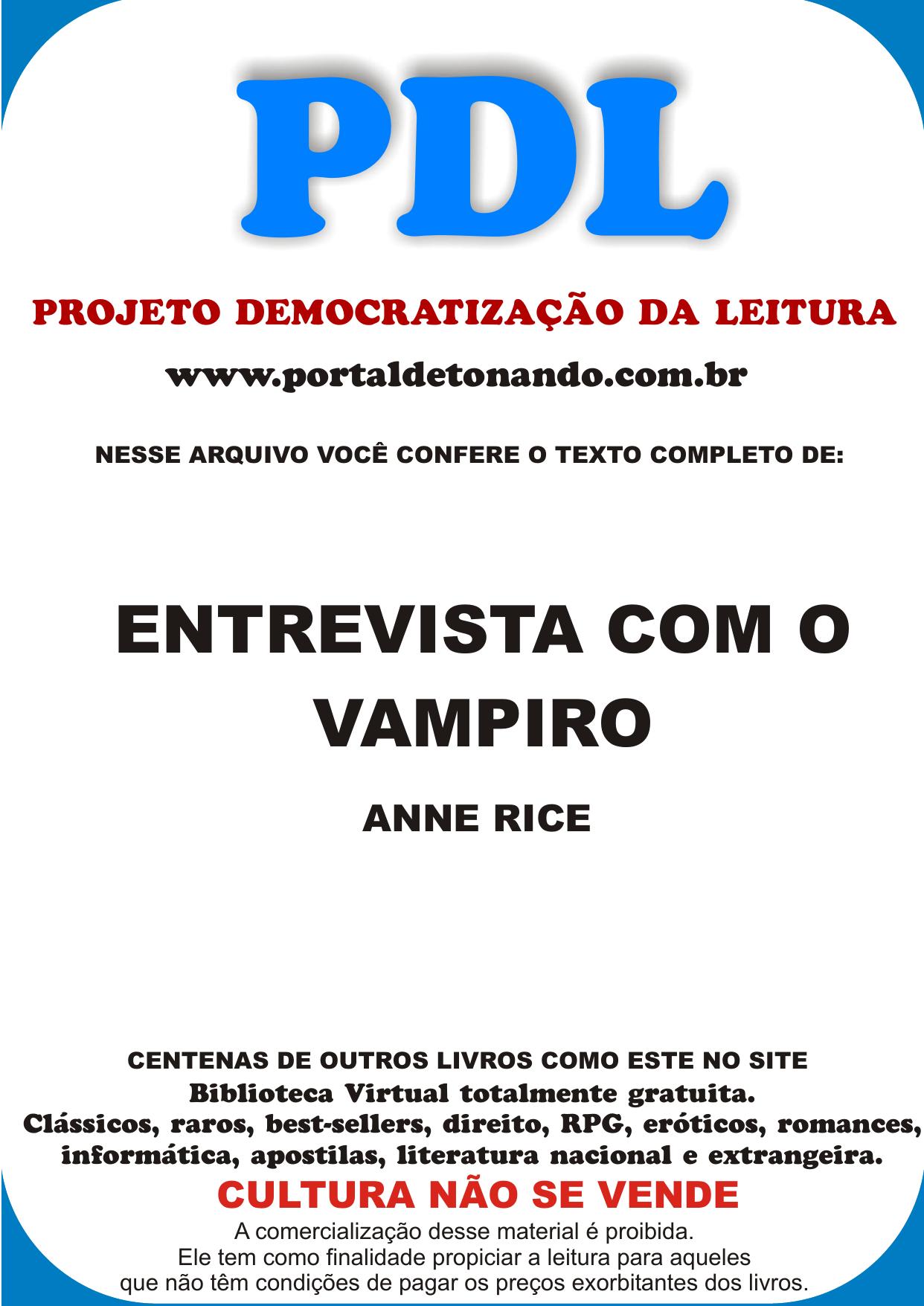 ENTREVISTA COM O VAMPIRO.doc