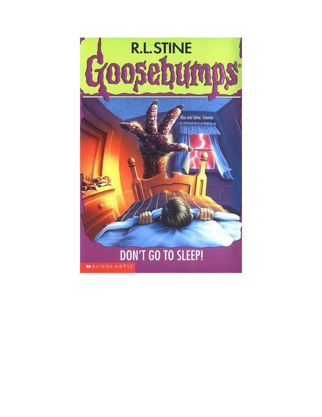 Microsoft Word - Don't Go To Sleep.doc