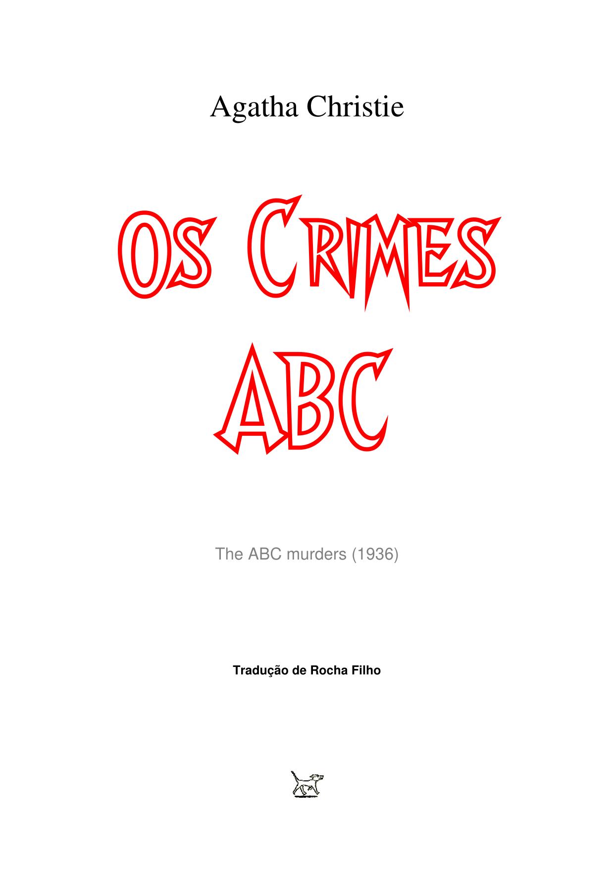 Agatha Christie = Os crimes ABC