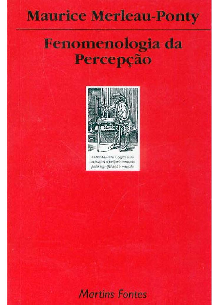 Fenomenologia da Percepção