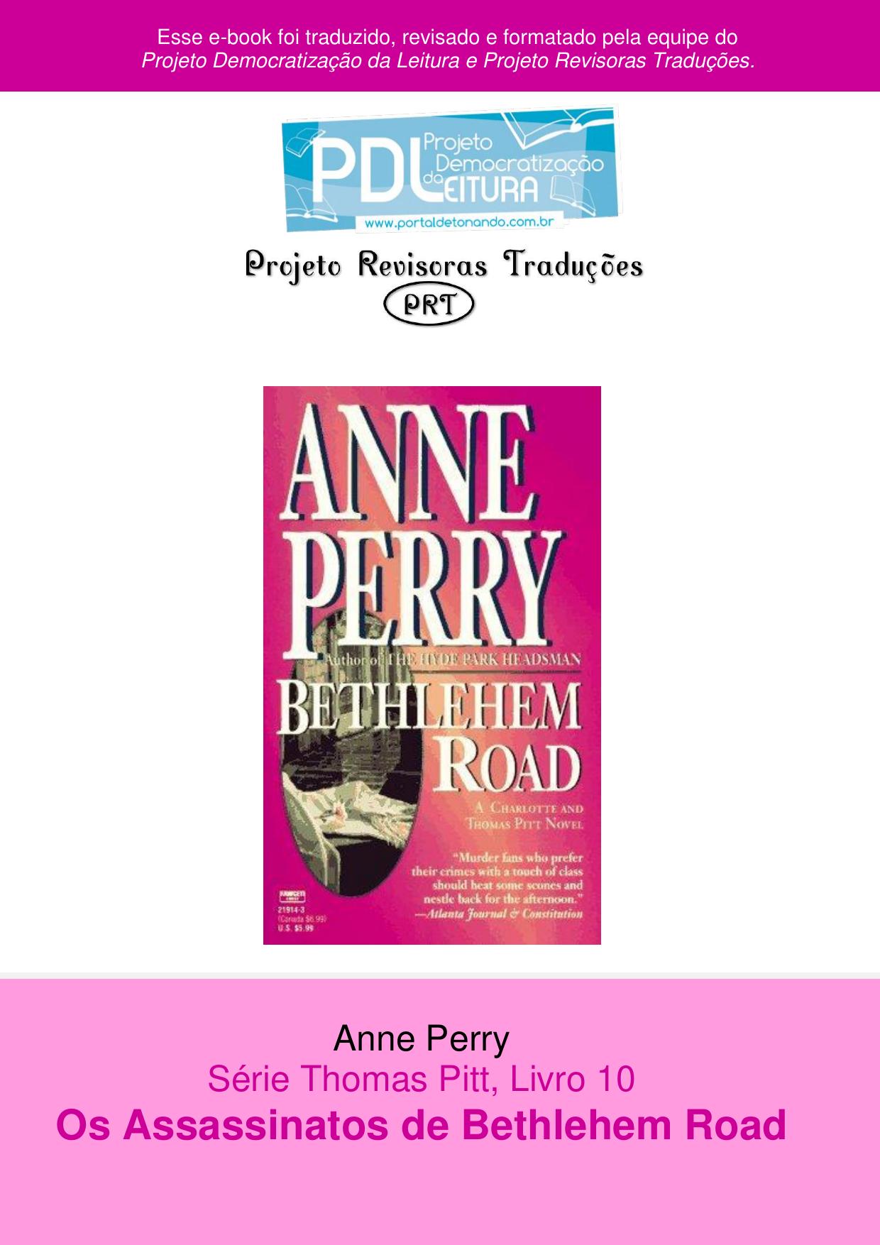 OS ASSASSINATOS DO BETHLEHEM ROAD