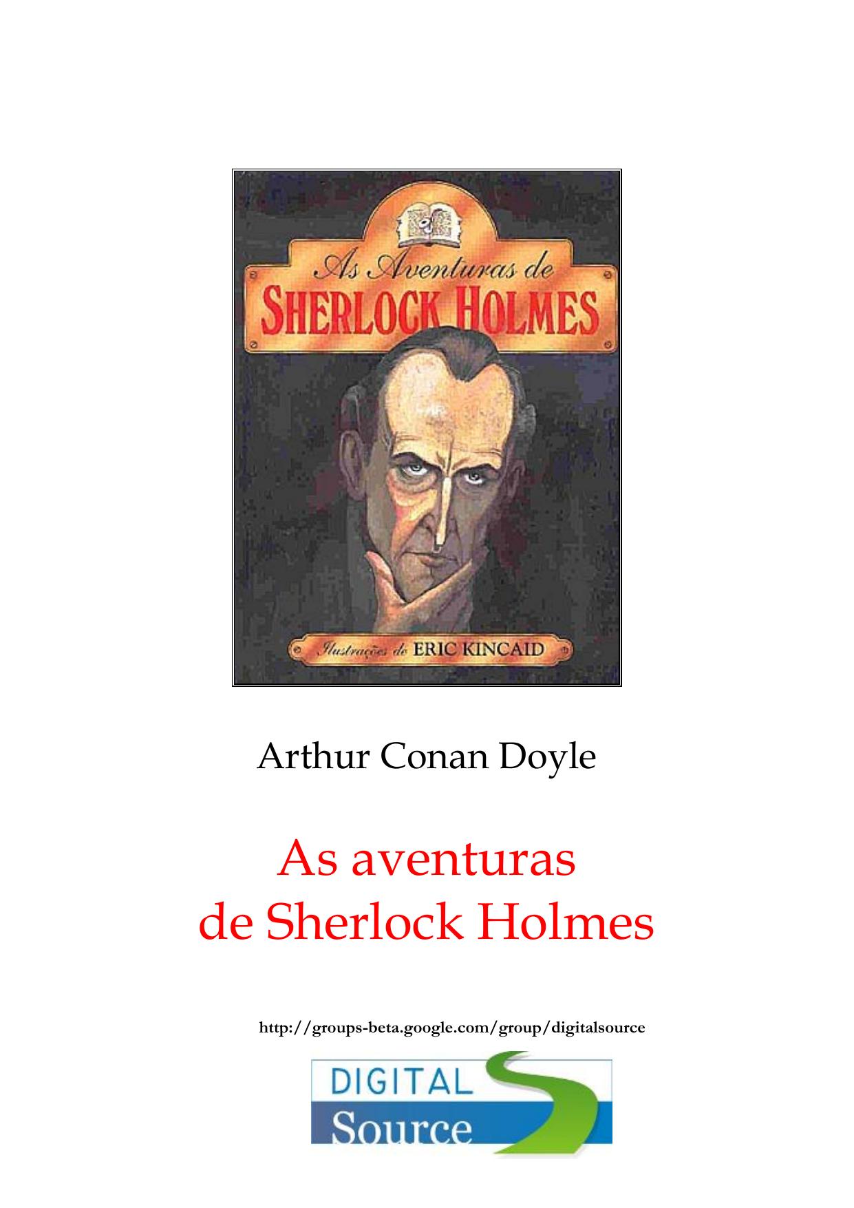 Microsoft Word - Arthur Conan Doyle - Aventuras de Sherlock Holmes.doc