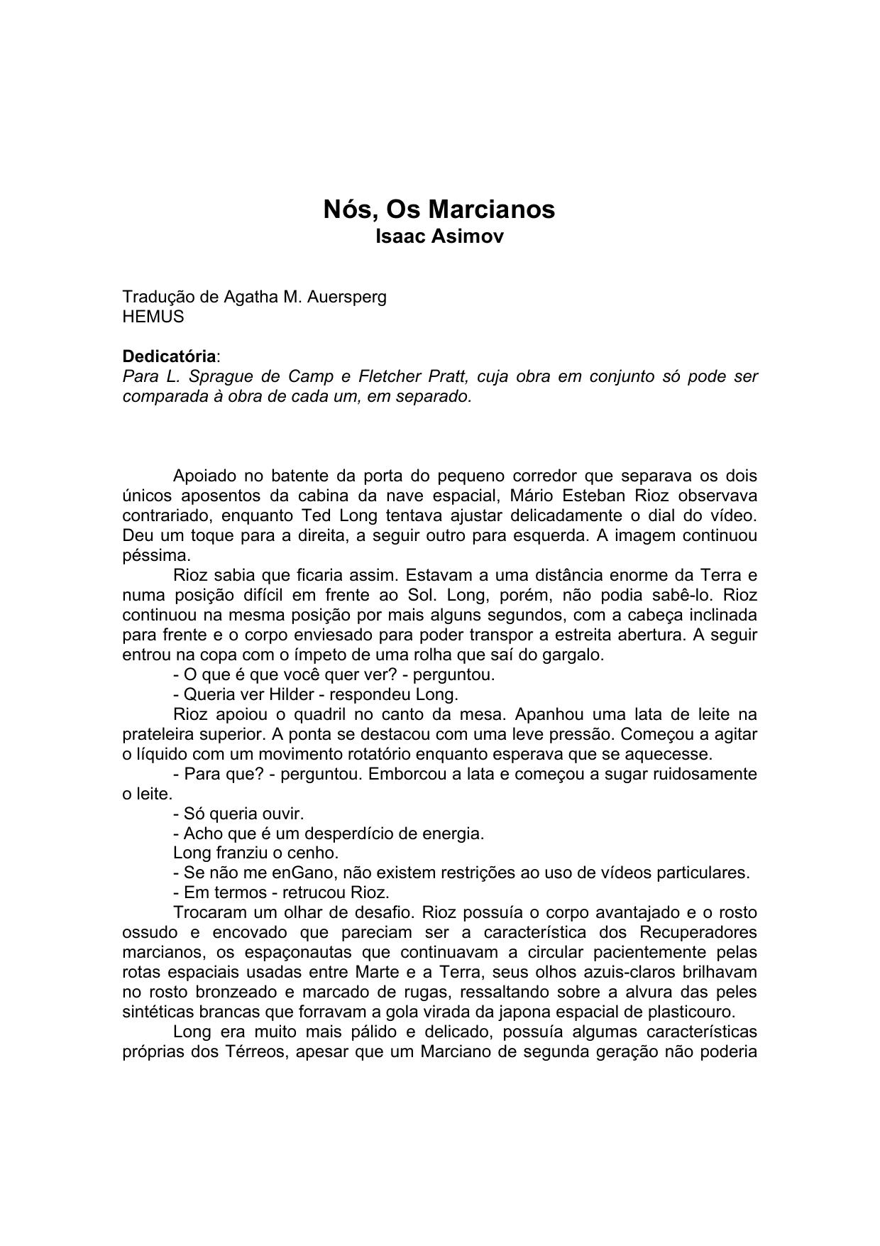 Microsoft Word - Nós, Os Marcianos.doc