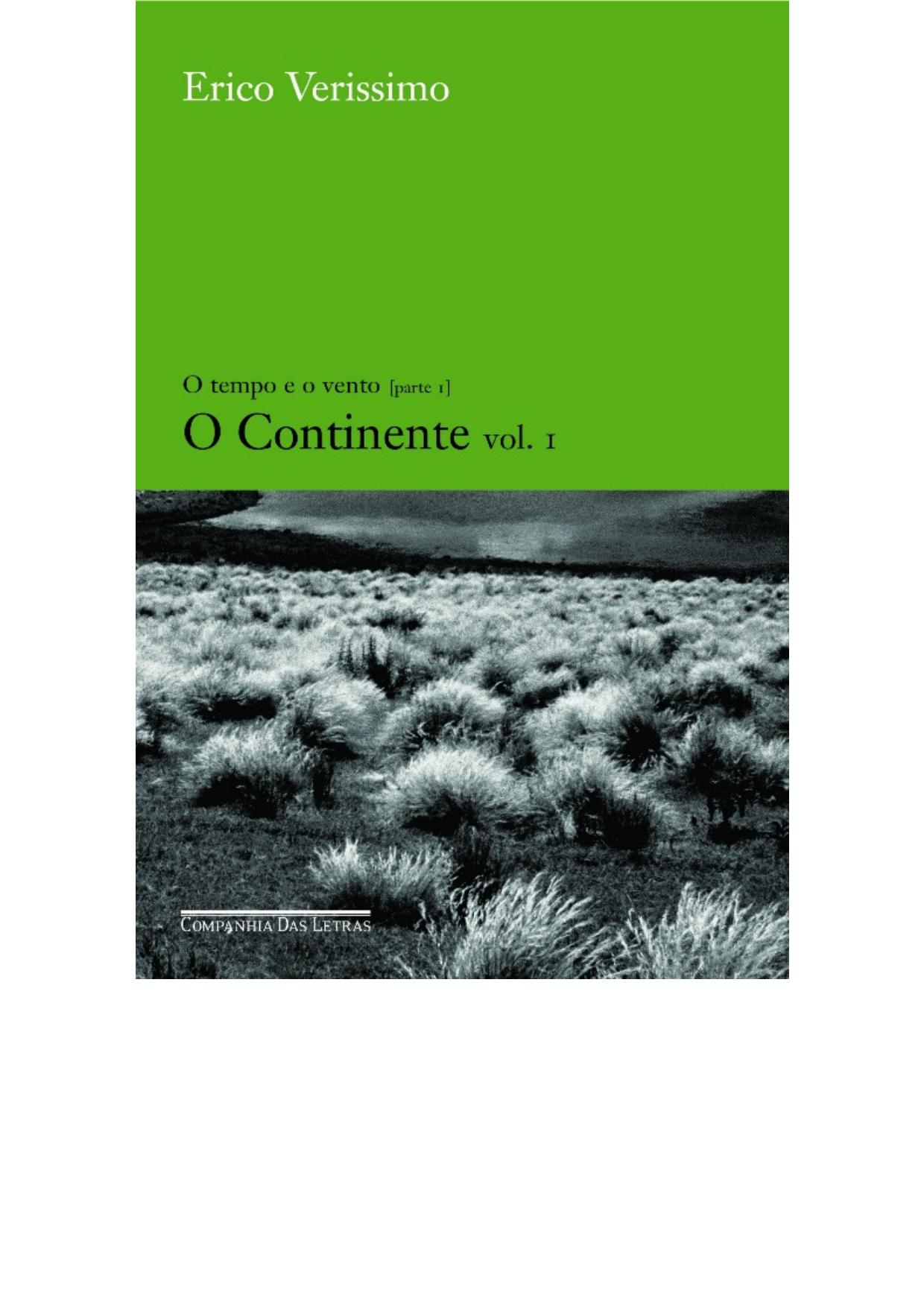 O Continente Vol.I