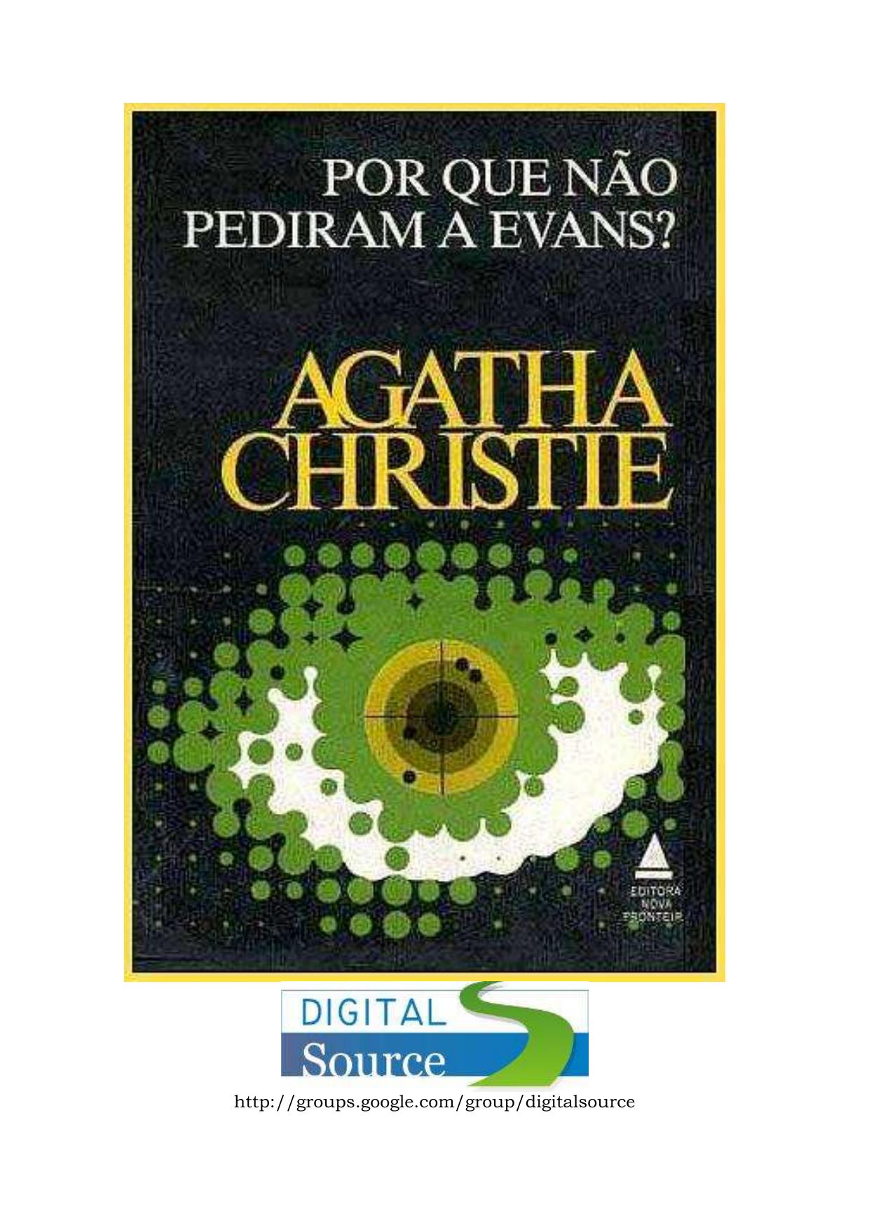 Agatha Christie - Por Que não Pediram a Evans (pdf)(rev)