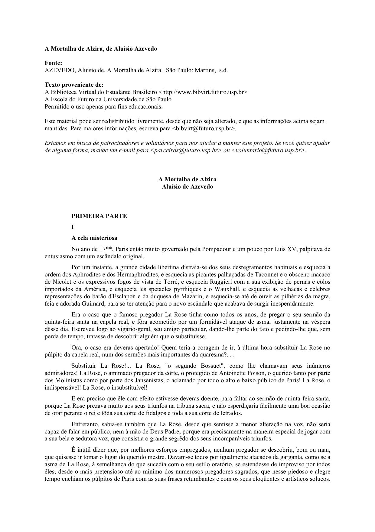 A Mortalha de Alzira