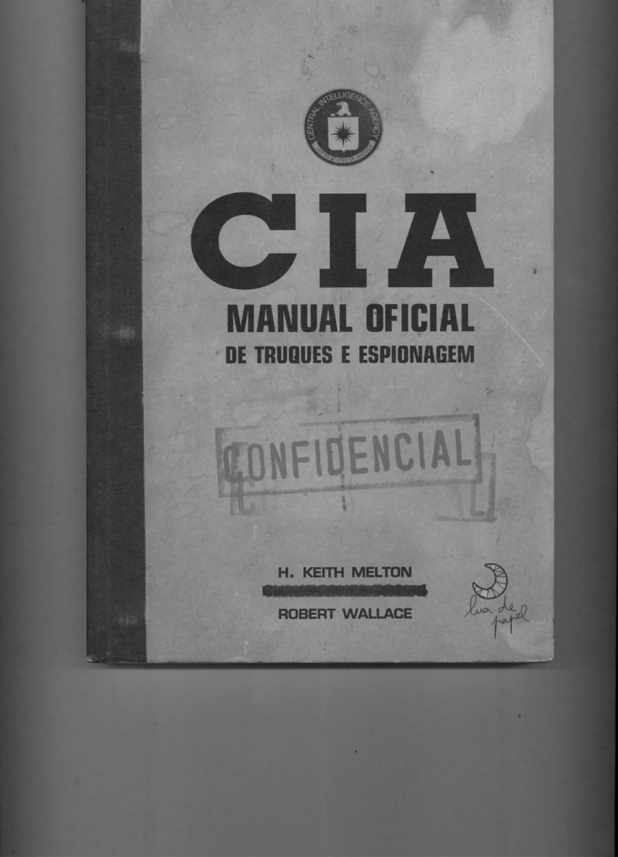 CIA Manual Oficiam de Truques de Espionagem