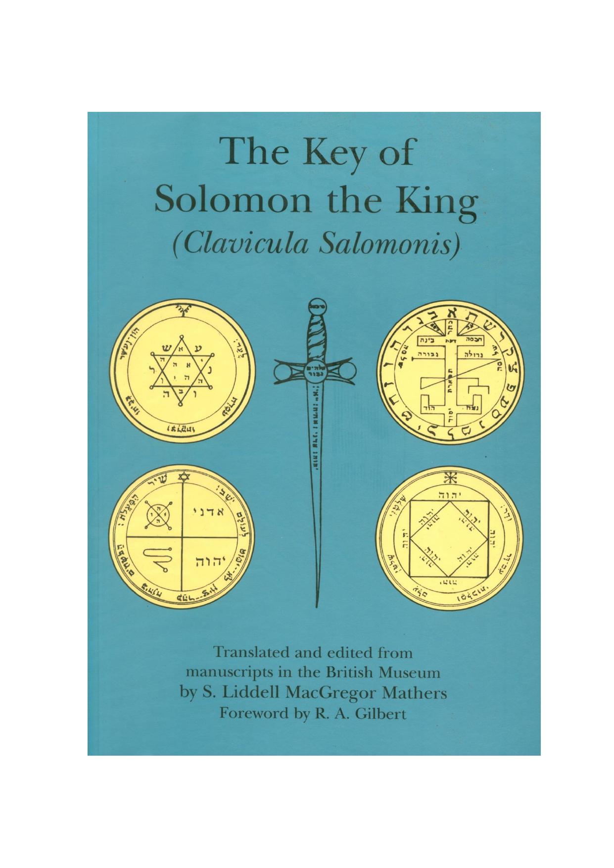 The Key of Solomon King