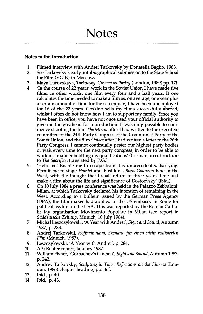 1993 Bookmatter AndreiTarkovsky