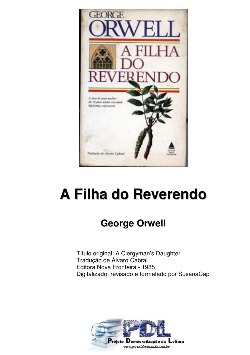 Microsoft Word - George Orwell - A Filha do Reverendo