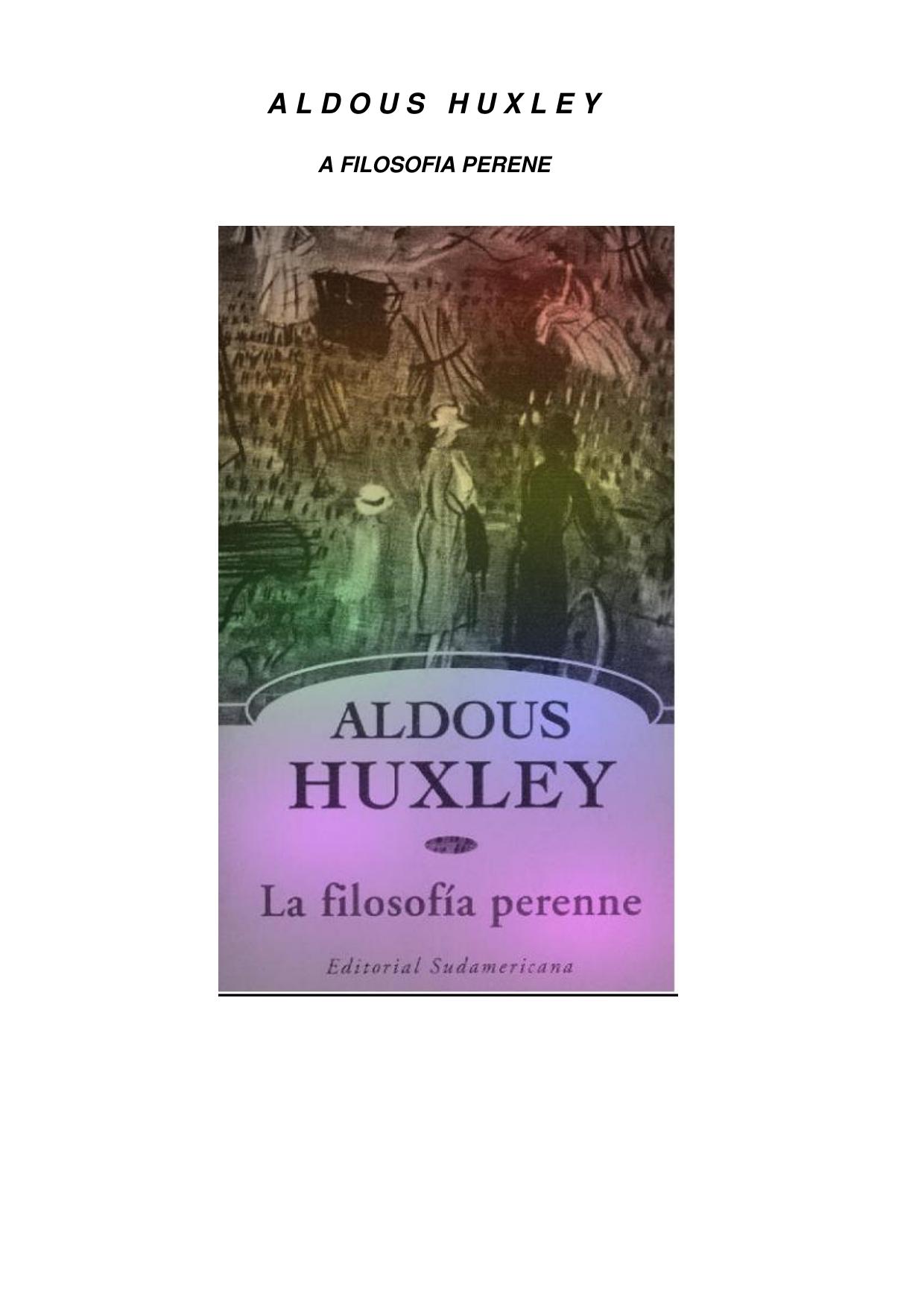 Microsoft Word - Aldous Huxley - A Filosofia Perene.doc