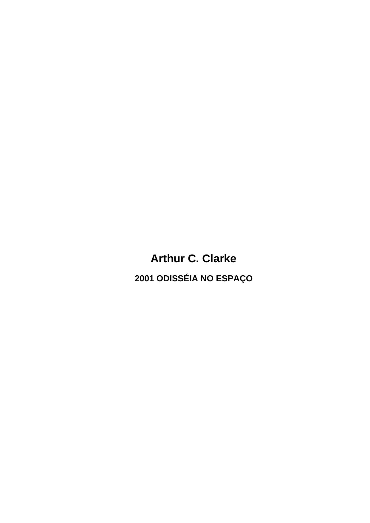 Arthur C. Clarke
