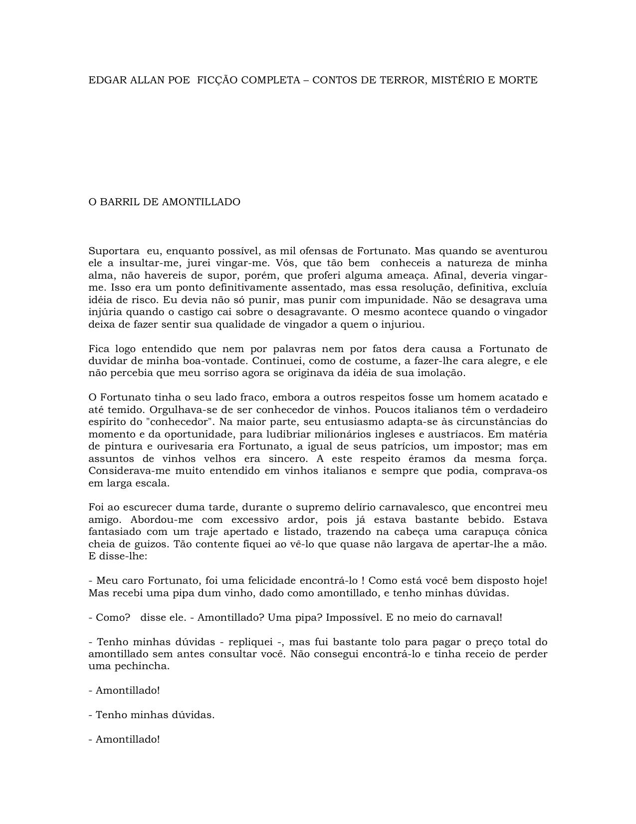 TERROR, MiSTÉRiO E MORTE / B